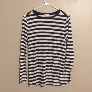 5 for $25** Blue and white long sleeve GAP